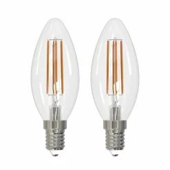 Arcchio ampoule LED filament E14 bougie, set de 2, 3000 K| Ampoules Filament|Ampoules Filament