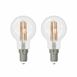 Arcchio ampoule LED filament E14 G45, set de 2, 3000 K| Ampoules Filament|Ampoules Filament