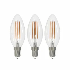 Arcchio ampoule LED filament E14 bougie, set de 3, 3000 K| Ampoules Filament|Ampoules Filament