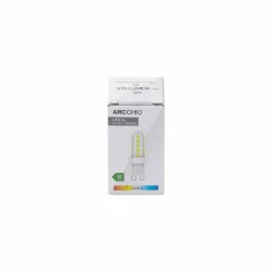 Arcchio ampoule LED G9 2W 370lm clair 3000K| Ampoules Filament|Ampoules Filament