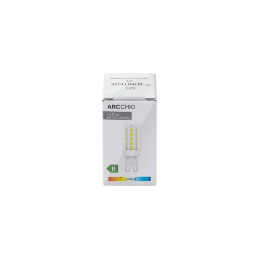 Arcchio ampoule LED G9 2W 370lm clair 3000K| Ampoules Filament|Ampoules Filament
