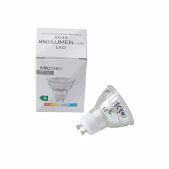 Arcchio ampoule LED GU10 4,7W 2700K 850 lumens verre| Ampoules Led Gu10|Ampoules Led