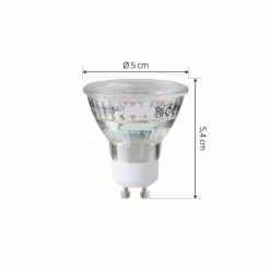 Arcchio ampoule LED GU10 2,5W 2700K 450lm verre set de 3 pièces| Ampoules Led Gu10|Ampoules Led