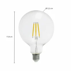 Arcchio globe LED G125 E27 3,8 W 3 000 K 806 lm| Ampoules Filament|Ampoules Filament