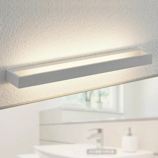 Arcchio Jora Applique pour miroir de salle de bain LED, IP44, blanc, 60 cm| Appliques Murales Led|Appliques Murales