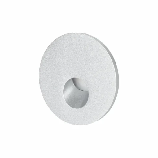 Arcchio Lampe encastrable LED Vexi, Ø 7,5 cm, argent, aluminium, CCT| Spots Encastrés Led|Luminaires Led D'Intérieur