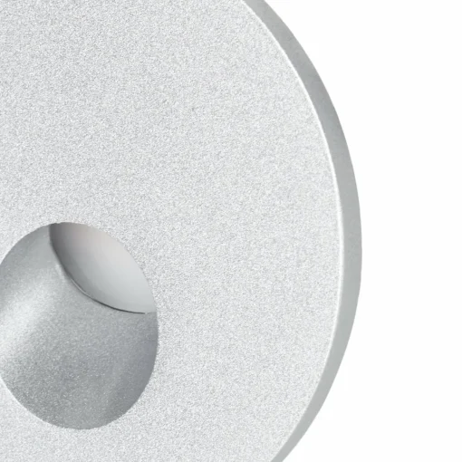 Arcchio Lampe encastrable LED Vexi, Ø 7,5 cm, argent, aluminium, CCT| Spots Encastrés Led|Luminaires Led D'Intérieur