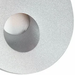 Arcchio Lampe encastrable LED Vexi, Ø 7,5 cm, argent, aluminium, CCT| Spots Encastrés Led|Luminaires Led D'Intérieur