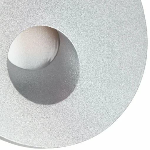 Arcchio Lampe encastrable LED Vexi, Ø 7,5 cm, argent, aluminium, CCT| Spots Encastrés Led|Luminaires Led D'Intérieur