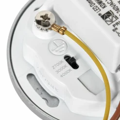 Arcchio Lampe encastrable LED Vexi, Ø 7,5 cm, argent, aluminium, CCT| Spots Encastrés Led|Luminaires Led D'Intérieur