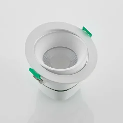 Arcchio Lampe encastrable LED Katerin, blanc, orientable, Set de 3 pièces| Spots Encastrés Led|Luminaires Led D'Intérieur