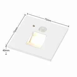 Arcchio Neru lampe LED, capteur angulaire blanche| Spots Encastrés Led|Luminaires Led D'Intérieur