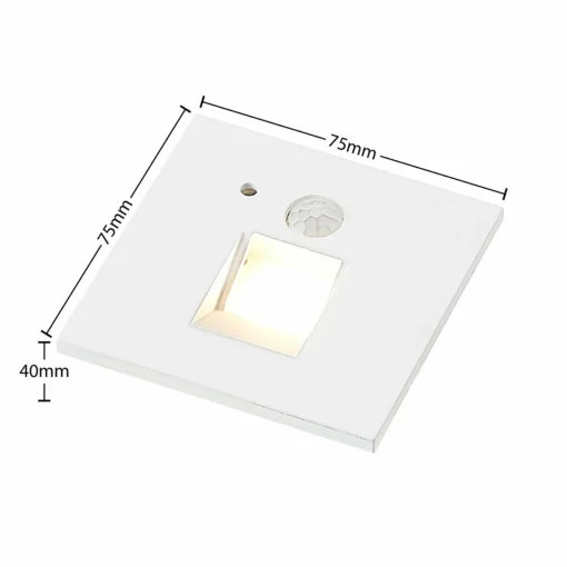 Arcchio Neru lampe LED, capteur angulaire blanche| Spots Encastrés Led|Luminaires Led D'Intérieur