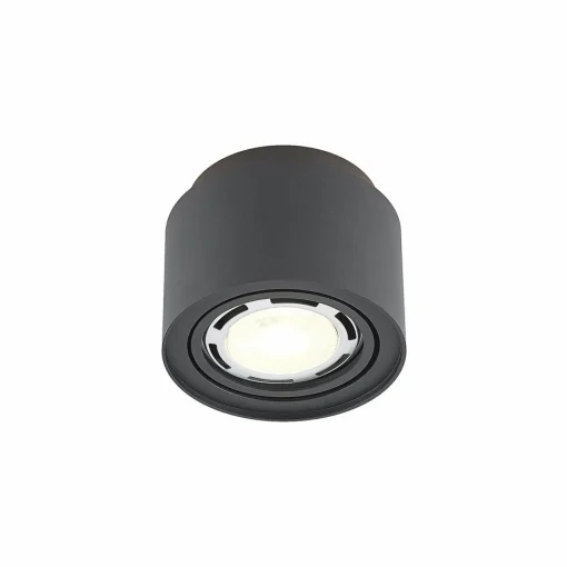 Arcchio plafonnier Talima, rond, noir, aluminium, set de 3 pièces| Spots Et Projecteurs Led|Spots
