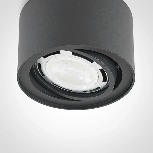 Arcchio plafonnier Talima, rond, noir, aluminium, set de 3 pièces| Spots Et Projecteurs Led|Spots