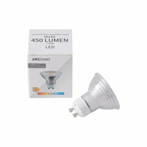 Arcchio réflecteur LED GU10 4,8W 3 000K 38°| Ampoules Led Gu10|Ampoules Led