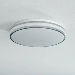 Arcchio Sinovu plafonnier pour salle de bain LED, chrome, 34 cm| Luminaires Led D'Intérieur
