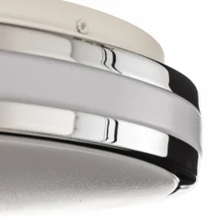 Arcchio Sinovu plafonnier bain LED, chromé, 29 cm| Plafonniers Led|Plafonniers
