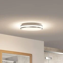 Arcchio Sinovu plafonnier bain LED, chromé, 29 cm| Plafonniers Led|Plafonniers