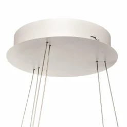 Arcchio Suspension LED Albiona, blanc, 2 anneaux, Ø 60 cm| Suspensions Led|Suspensions