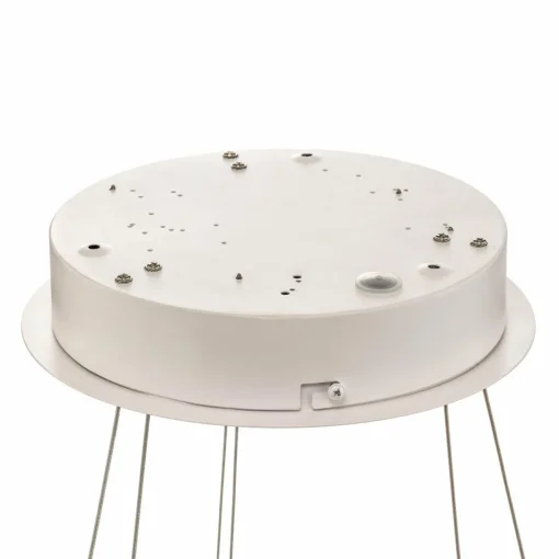 Arcchio Suspension LED Albiona, blanc, 2 anneaux, Ø 60 cm| Suspensions Led|Suspensions