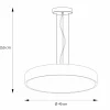 Arcchio Vanida suspension LED, noire, 40 cm| Suspensions Led|Suspensions