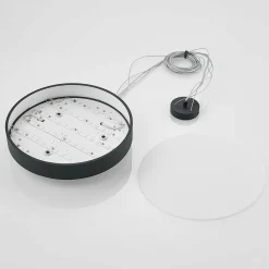 Arcchio Vanida suspension LED, noire, 40 cm| Suspensions Led|Suspensions