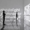Artemide Alphabet of Light applique majuscule D| Appliques Murales Led|Appliques Murales
