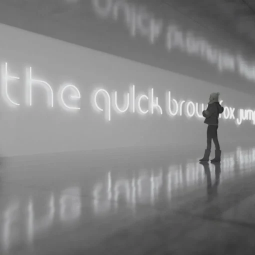 Artemide Alphabet of Light applique majuscule D| Appliques Murales Led|Appliques Murales