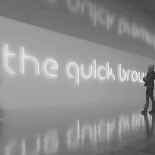 Artemide Alphabet of Light applique majuscule V| Appliques Murales Led|Appliques Murales