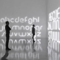 Artemide Alphabet of Light applique majuscule Ø| Appliques Murales Led|Appliques Murales