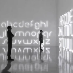 Artemide Alphabet of Light applique majuscule L| Appliques Murales Led|Appliques Murales
