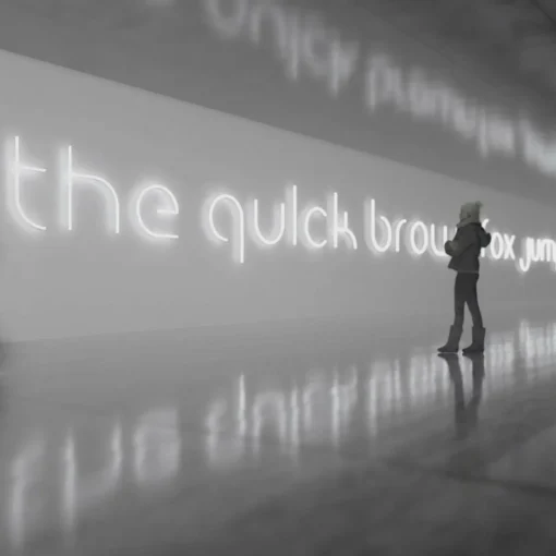 Artemide Alphabet of Light applique majuscule L| Appliques Murales Led|Appliques Murales