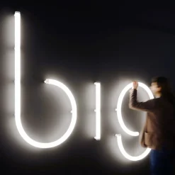 Artemide Alphabet of Light applique majuscule L| Appliques Murales Led|Appliques Murales
