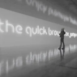Artemide Alphabet of Light applique majuscule W| Appliques Murales Led|Appliques Murales