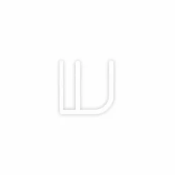 Artemide Alphabet of Light applique majuscule W| Appliques Murales Led|Appliques Murales