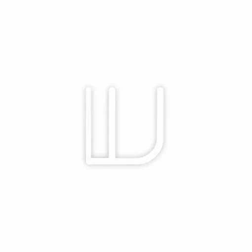 Artemide Alphabet of Light applique majuscule W| Appliques Murales Led|Appliques Murales
