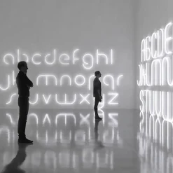 Artemide Alphabet of Light applique majuscule O| Appliques Murales Led|Appliques Murales