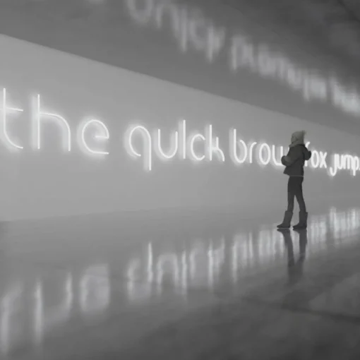Artemide Alphabet of Light applique majuscule O| Appliques Murales Led|Appliques Murales