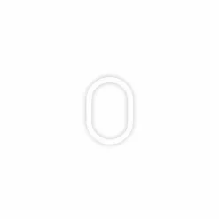 Artemide Alphabet of Light applique majuscule O| Appliques Murales Led|Appliques Murales