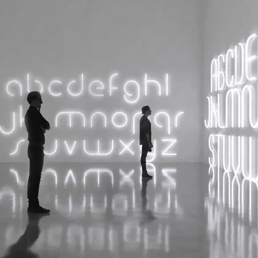 Artemide Alphabet of Light applique minuscule g| Appliques Murales Led|Appliques Murales