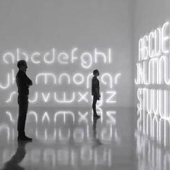 Artemide Alphabet of Light applique majuscule J| Appliques Murales Led|Appliques Murales