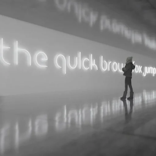 Artemide Alphabet of Light applique majuscule J| Appliques Murales Led|Appliques Murales