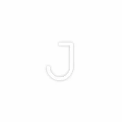 Artemide Alphabet of Light applique majuscule J| Appliques Murales Led|Appliques Murales