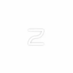 Artemide Alphabet of Light applique minuscule z| Appliques Murales Led|Appliques Murales
