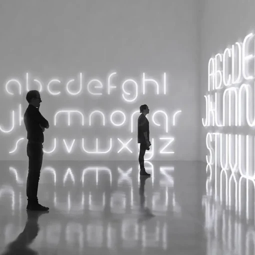 Artemide Alphabet of Light applique majuscule I| Appliques Murales Led|Appliques Murales