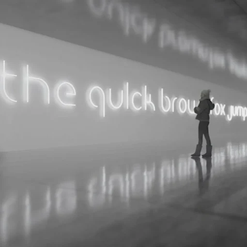 Artemide Alphabet of Light applique majuscule I| Appliques Murales Led|Appliques Murales