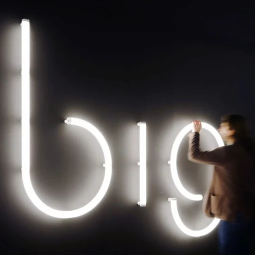 Artemide Alphabet of Light applique majuscule I| Appliques Murales Led|Appliques Murales