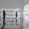 Artemide Alphabet of Light applique minuscule y| Appliques Murales Led|Appliques Murales