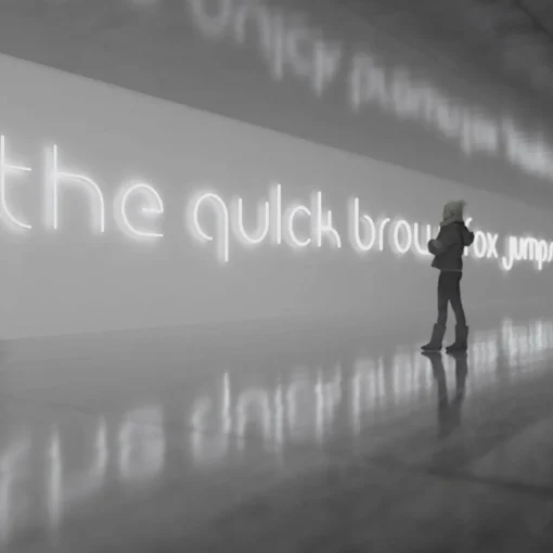 Artemide Alphabet of Light applique minuscule y| Appliques Murales Led|Appliques Murales